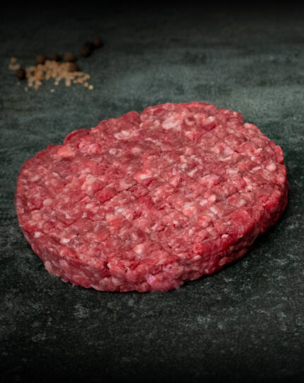 Black Angus Burger Patties aus Argentinien: 100% bestes Black Angus Rindfleisch