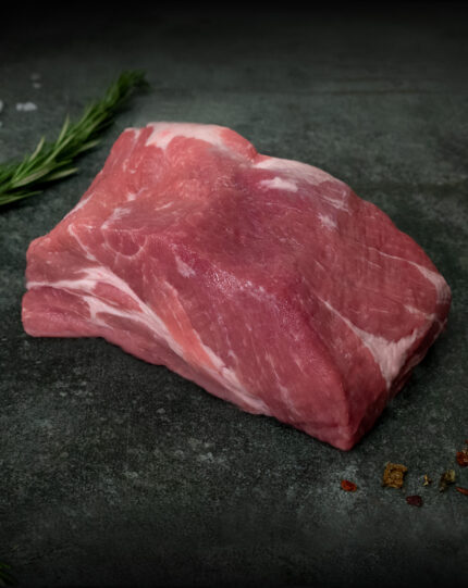 Duroc Schweinenacken ohne Knochen saftig marmoriert