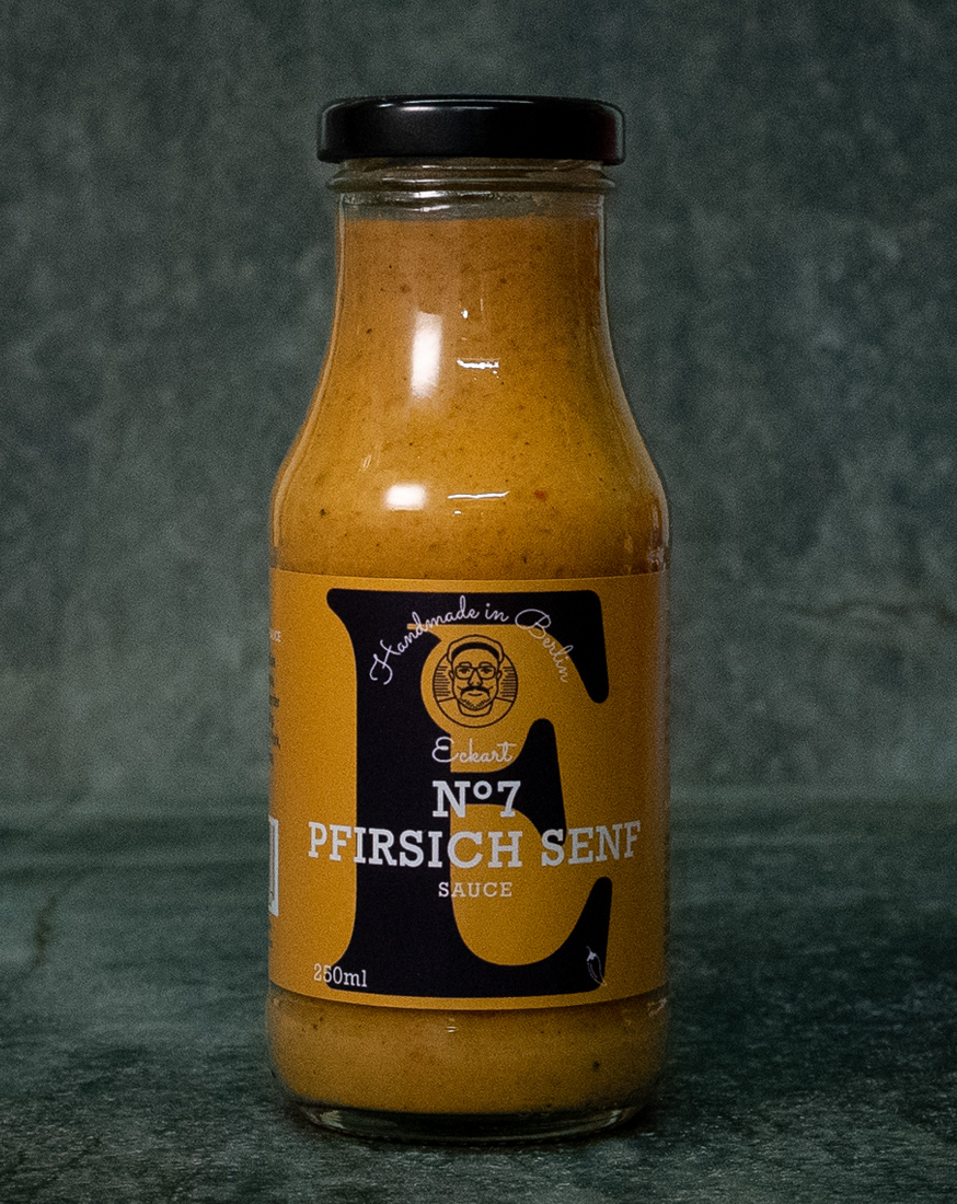 Eckart Pfirsich Senf Sauce No.7 250ml