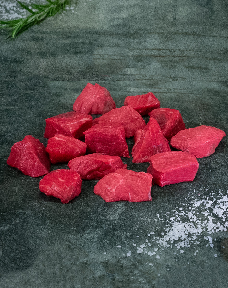 Gulasch vom Rind | Rindergulasch | Qualität aus Pommern | 2500g | Big Deal