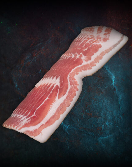 Knuspriger Duroc Burger Bacon Premium Scheiben