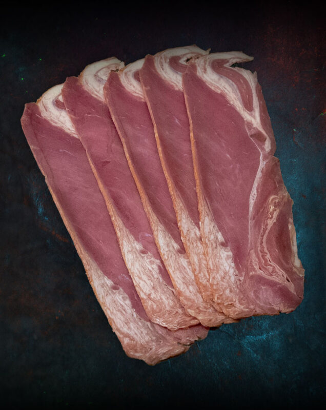 Prime Beef Bacon – geräucherte Rinderscheiben knusprig gebraten
