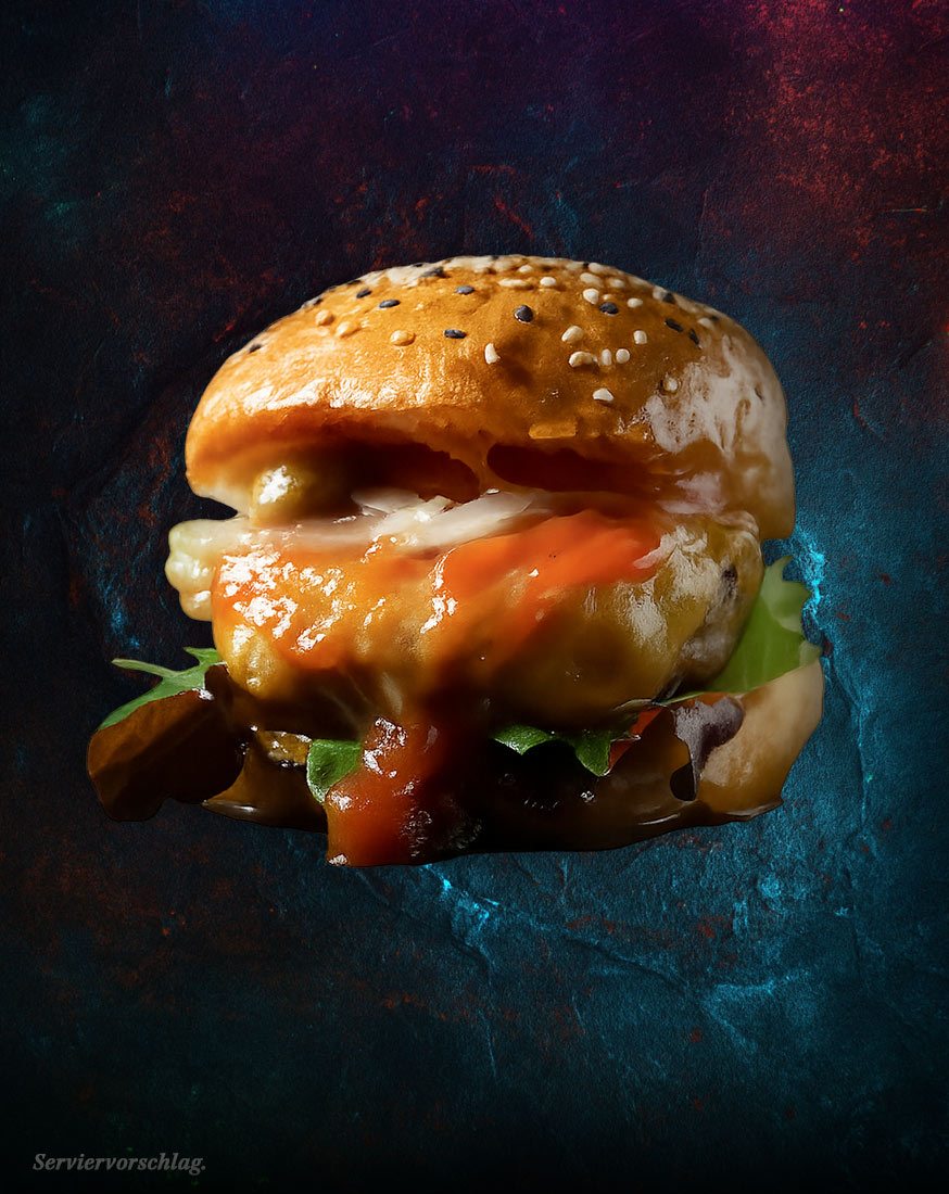 FuK Burger Bundel mit veganen Buns und Pommerscher Färse Patties von Fleischer und der Koch