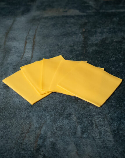 Chester Burger Käse schmilzt cremig auf dem Patty