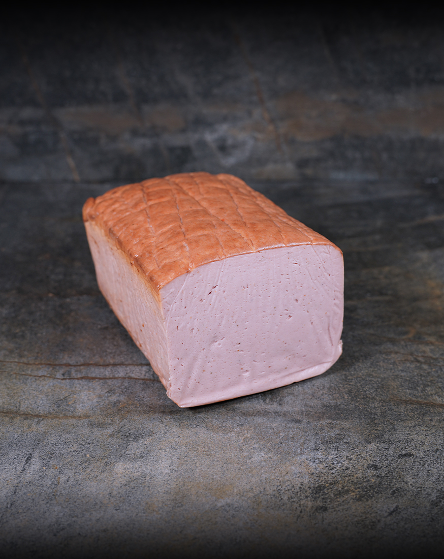 030BBQ XXL Fleischziegel | Fleischkäse | regionales Duroc Schwein – Bild 2