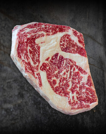 Wagyu Rib-Eye Steak aus Australien, perfekt gegrillt