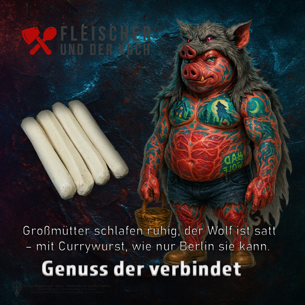 Berliner Currywurst 2.0 – Kiezklassiker trifft 1001 Nacht