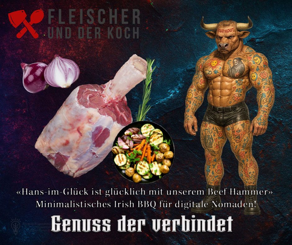 Hans-im-Glück Beef Hammer – entspanntes Burnout-BBQ