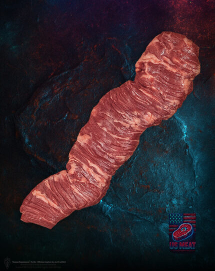 Outside Skirt Steak von Creekstone Farms auf dem Grill bei Fleischer und der Koch