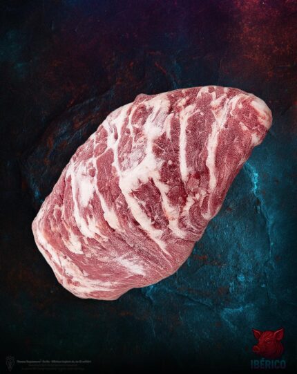 Iberico Presa Cut vom spanischen Ibérico-Schwein – Schulterstück, marmoriert und saftig bei Fleischer und der Koch