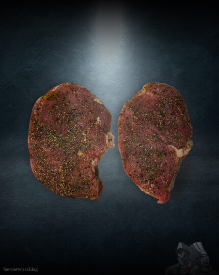 Lamm Keulensteak mariniert vom Müritzer Weidelamm