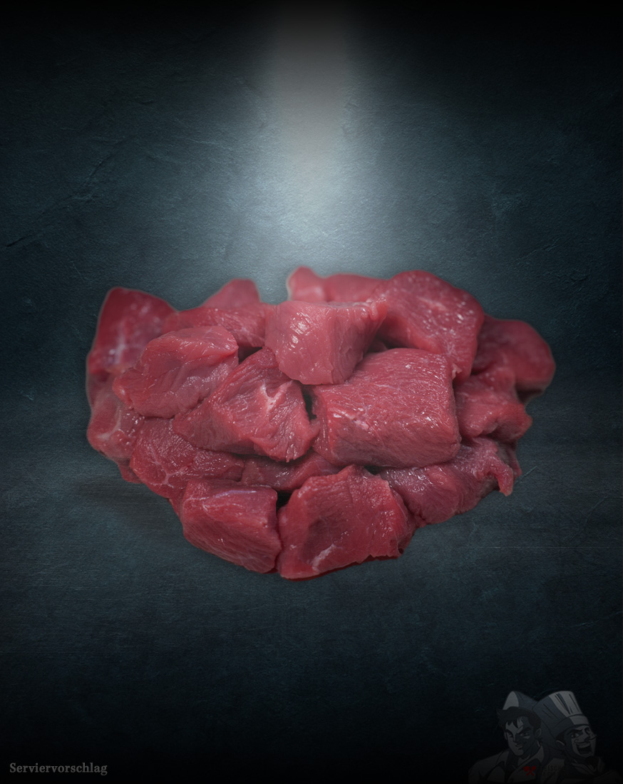 Lammgulasch Müritzer Weidelamm frisch gewürfelt und vakuumverpackt