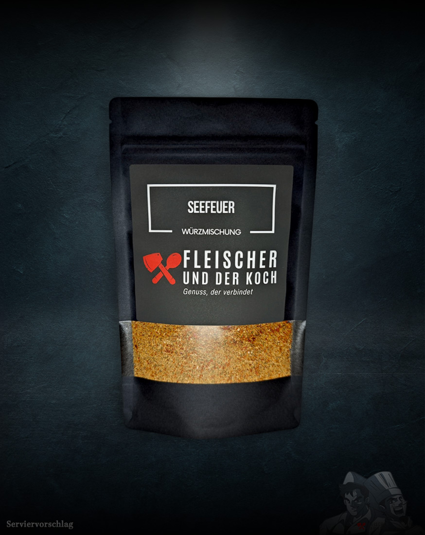 Spicy Fisch Gewürzmischung mit Sumach, Dill und Zitronennote